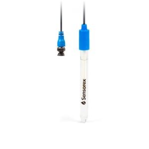 Electrodo de pH Sensorex de Vidrio Recargable con Cable de 1 Metro