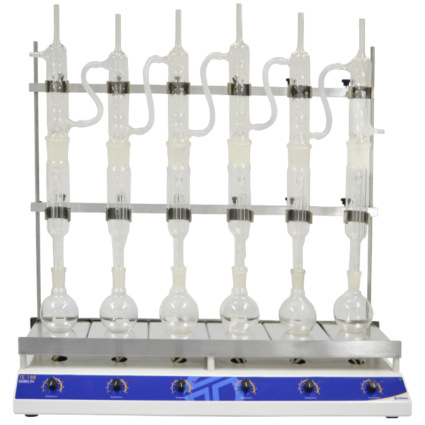 Batería de Extracción Soxhlet Sebelin para Laboratorio