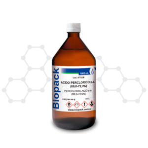 Ácido Perclórico 69-72% P.A. 1000 ml - Reactivo Químico de Calidad Analítica