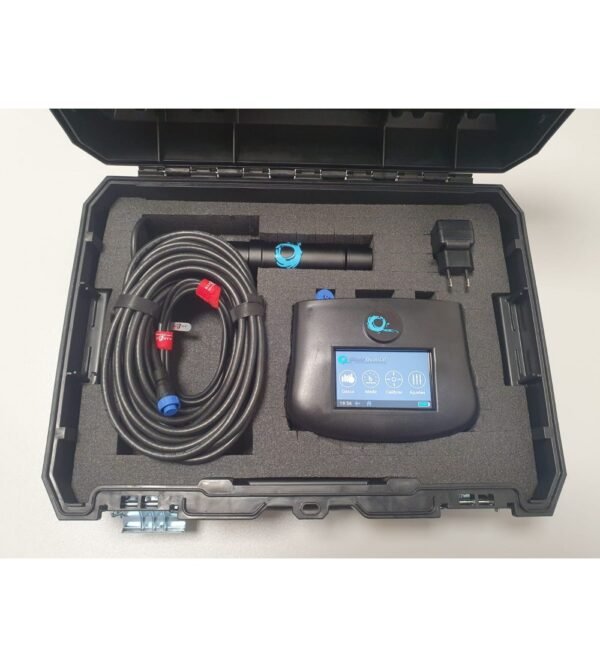 Equipo Portátil de Análisis de Agua con Pantalla Táctil y Sonda de Inmersión