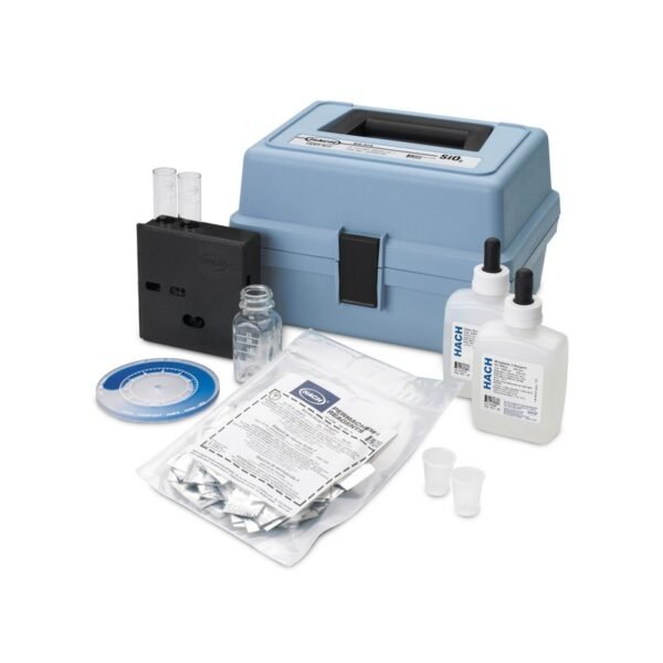 Kit de Prueba de Sílice para Análisis de Agua - Rango 0,02 - 1,0 mg/L SiO2