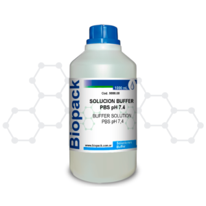Solución Buffer PBS pH 7.4 1000ml - Biopack