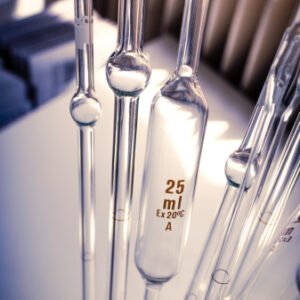 Pipetas Volumétricas de Vidrio con Doble Aforo 25 ml