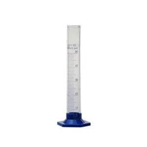 Probetas Graduadas de Vidrio de 25 ml con Base Plástica
