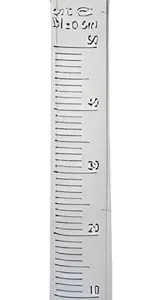 Probetas Graduadas de Vidrio de 50 ml - Base Plástica