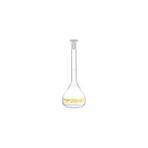 Matraces Aforados de Vidrio 1000 ml con Tapa Plástica